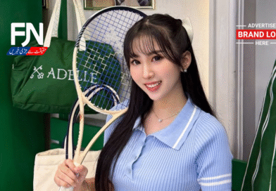 Felicia Jocelyne posing in her FellynFashion studio