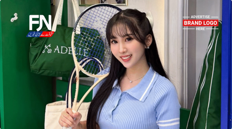 Felicia Jocelyne posing in her FellynFashion studio