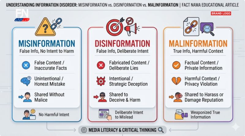 what is the difference between misinformation disinformation and malinformation explained with examples