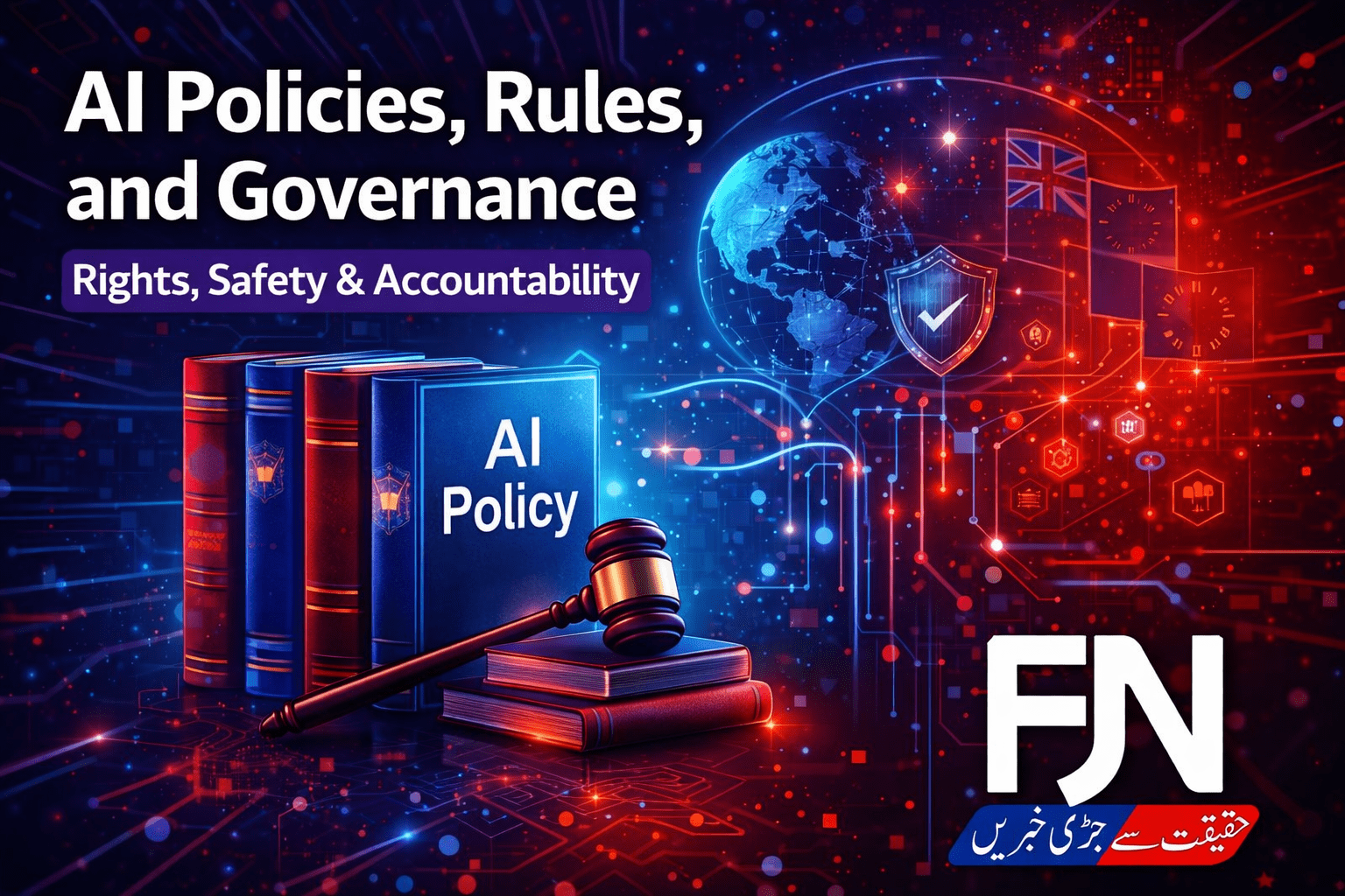 Artificial Intelligence Explained concept illustration
