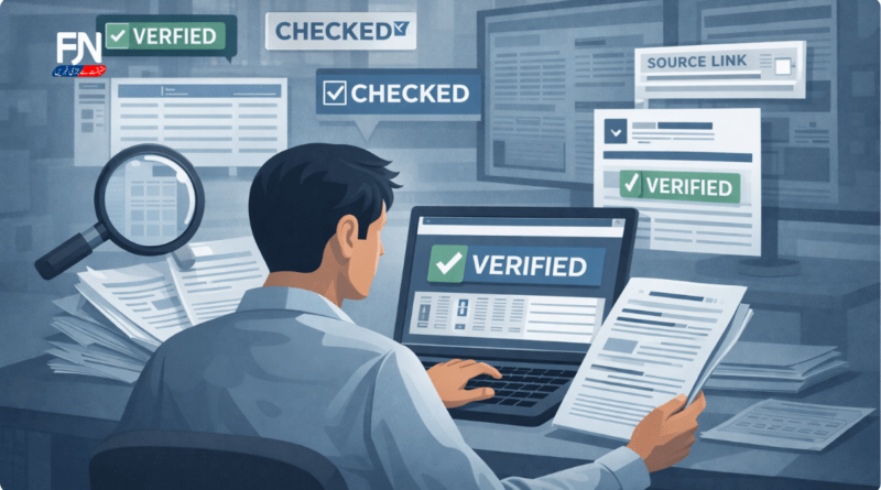 how to become a professional fact checker journalism illustration