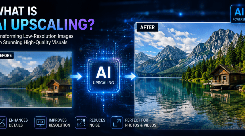 “What is AI upscaling technology improving low-resolution images into high-quality 4K visuals”