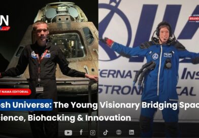 Josh Universe analog astronaut and science communicator during astronaut training
