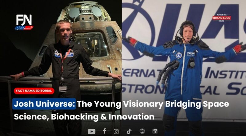 Josh Universe analog astronaut and science communicator during astronaut training